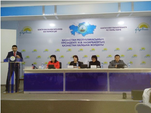 In medical college of the city of Zhezkazgan there have taken place the actions devoted to the 25 anniversary of Independence of the Republic of Kazakhstan within the Republican stocks "Youth for Traditional Values" and "25 noble causes"